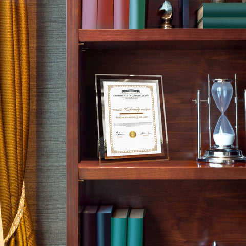 Hoikwo frames on reception desk showing polished office display benefit