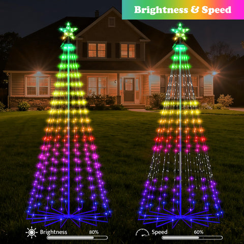 Holaurora height comparison with person demonstrating 7FT scale and impact