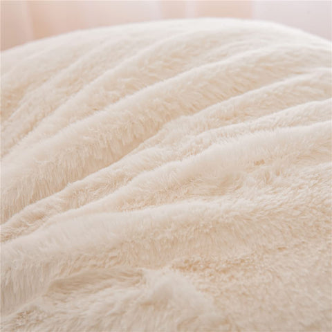 Holawakaka spot-clean demonstration of care to maintain fur look and longevity