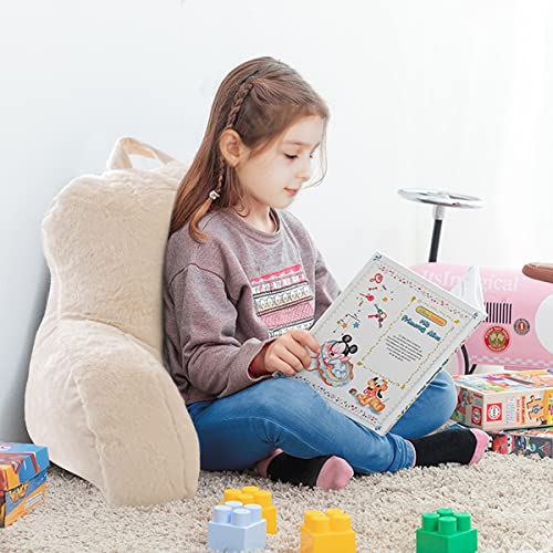 Holawakaka on sofa with reader demonstrating back support for relaxed posture