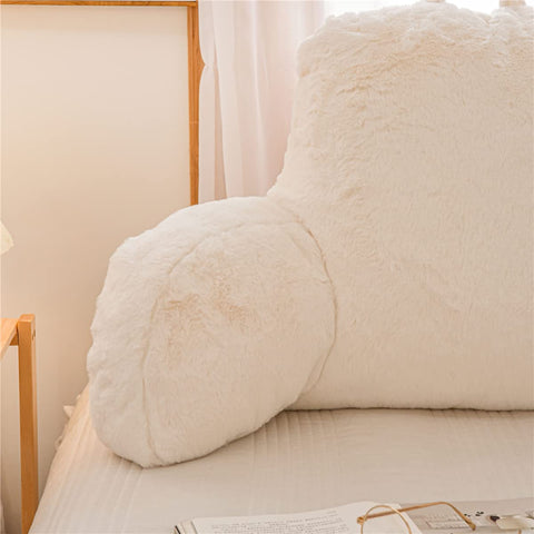 Holawakaka pillow with built-in handle for easy portability and room-to-room use
