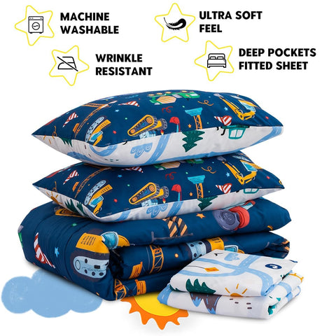 Holawakaka size comparison on twin bed showing full coverage fit