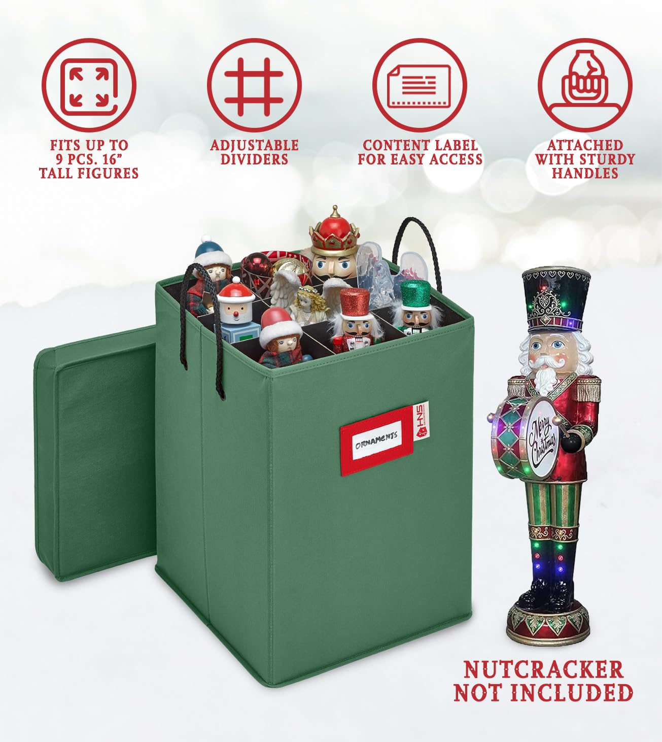 HOLDN’ STORAGE acid-free divider label showing protection against discoloration