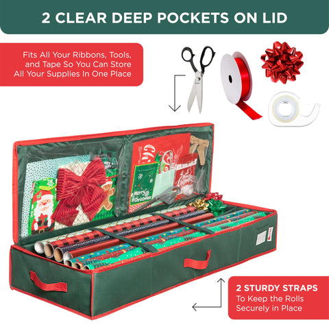 HOLDN’ STORAGE sturdy dual straps close-up for balanced carrying