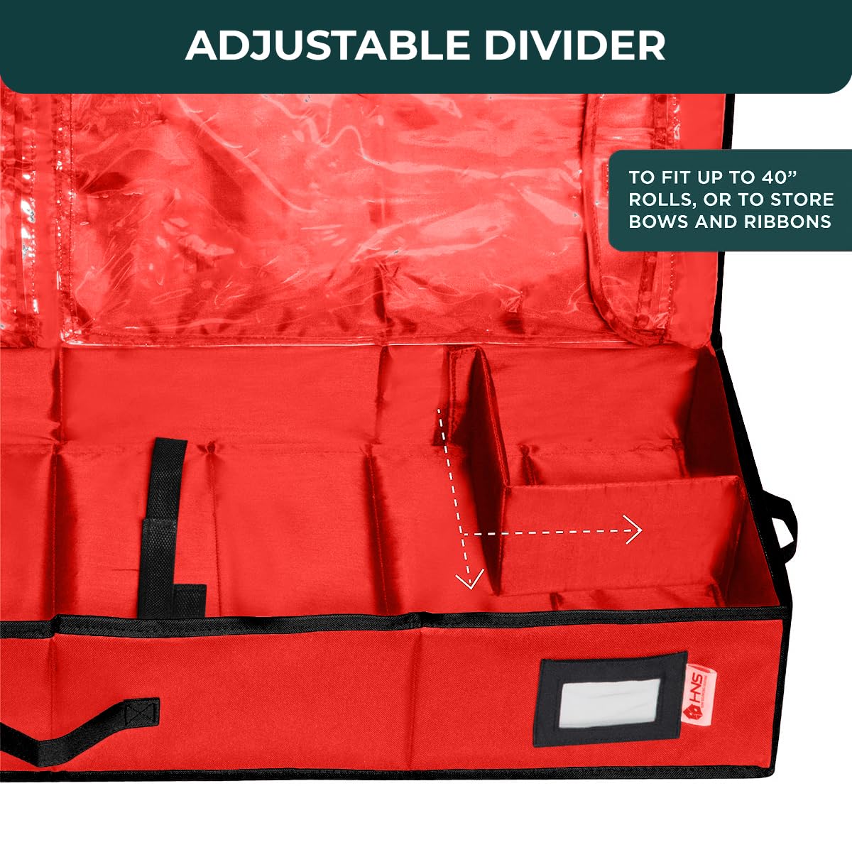 HOLDN’ STORAGE close-up of 600D fabric showing durable tear-proof material for longevity
