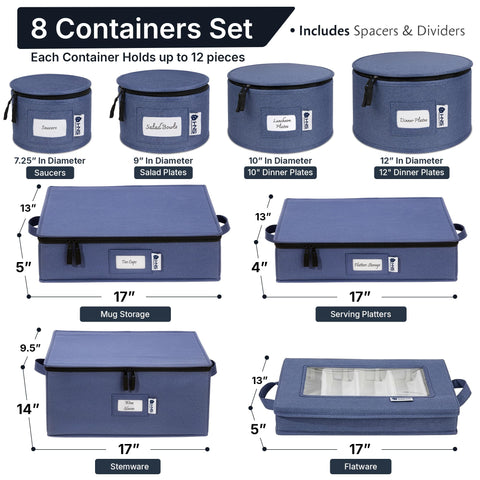 HOLDN’ STORAGE felt dividers close-up preventing chips and scratches