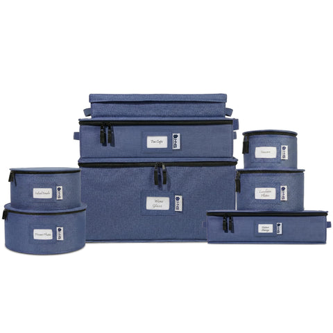 HOLDN’ STORAGE front packaging denim blue protecting contents