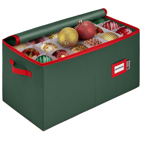 HOLDN’ STORAGE front view green box protecting ornaments