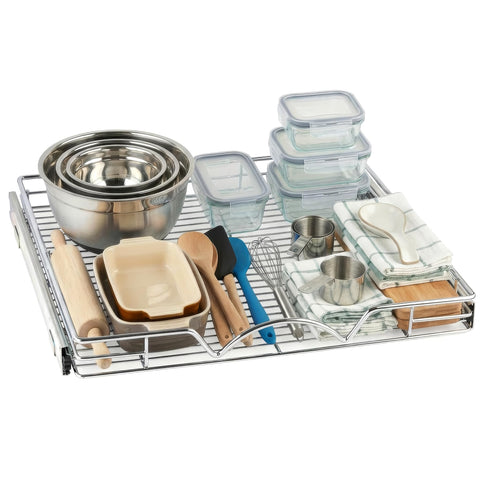 HOLDN’ STORAGE front view of packaged organizer showing compact box and hardware