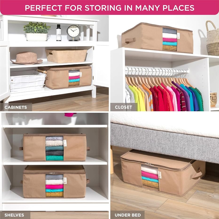 HOLDN’ STORAGE close-up of handle and zipper showing durability and easy transport benefit