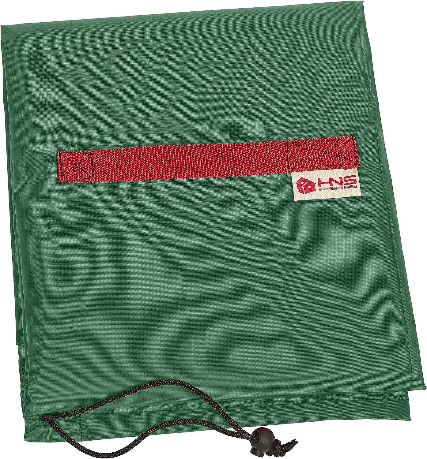 HOLDN’ STORAGE labeled bag stored upright in closet for organized seasons