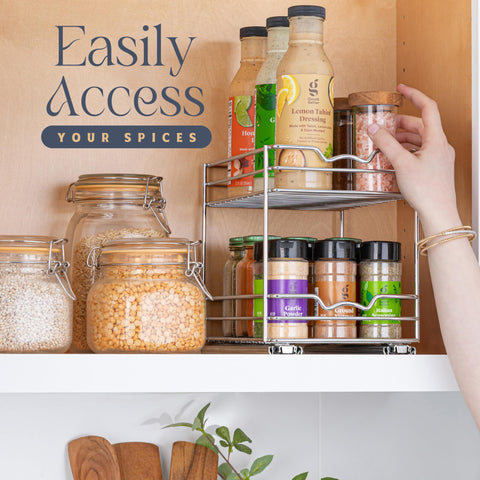 HOLDN’ STORAGE in a kitchen scene improving organization and countertop clarity