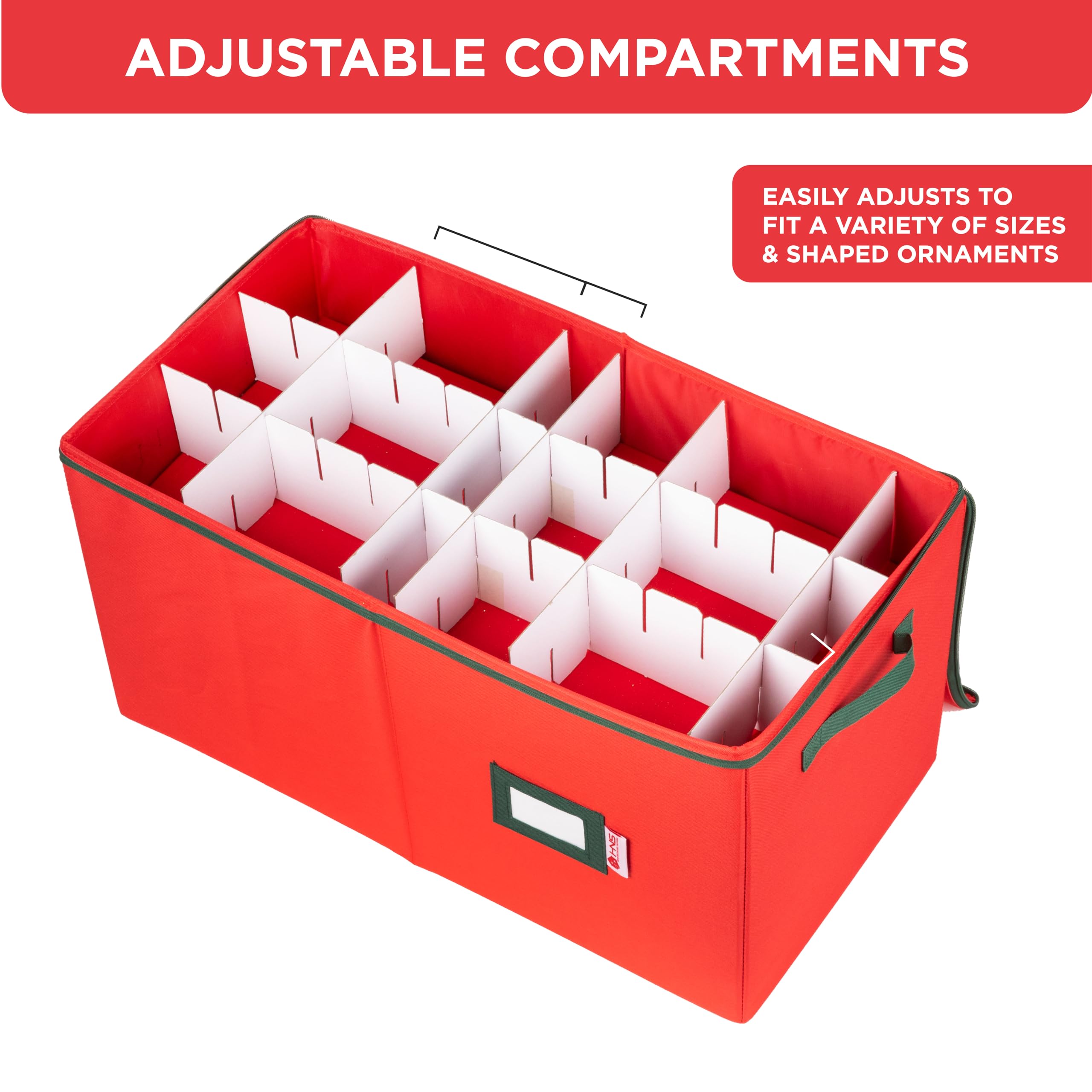 HOLDN’ STORAGE red storage box slid under a bed showing space-saving lifestyle use