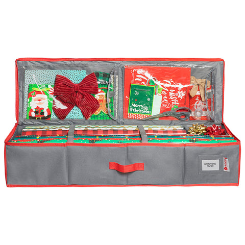 HOLDN’ STORAGE on a wrapping station showing tidy craft setup benefit