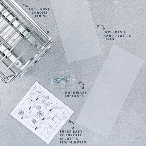 HOLDN’ STORAGE open drawer showing smooth glide and easy ingredient access benefit