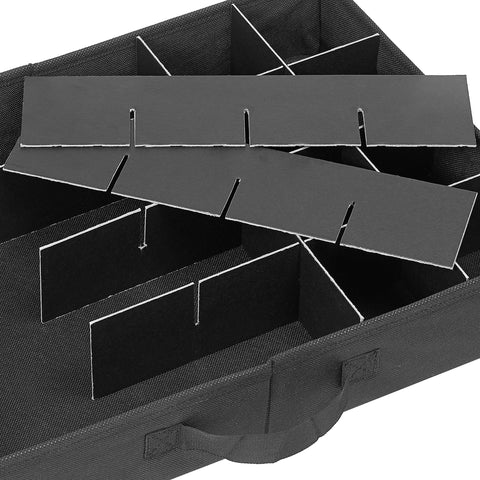 HOLDN’ STORAGE next to hand showing compact size and easy handling
