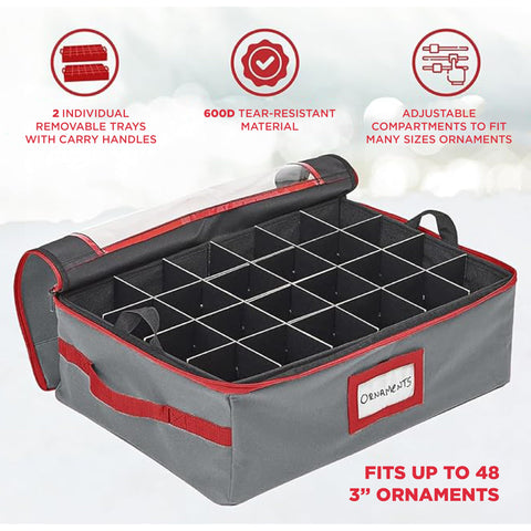 HOLDN’ STORAGE side handle and card slot for comfortable transport and labeling