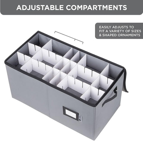 HOLDN’ STORAGE side handle for easy carrying during holiday setup