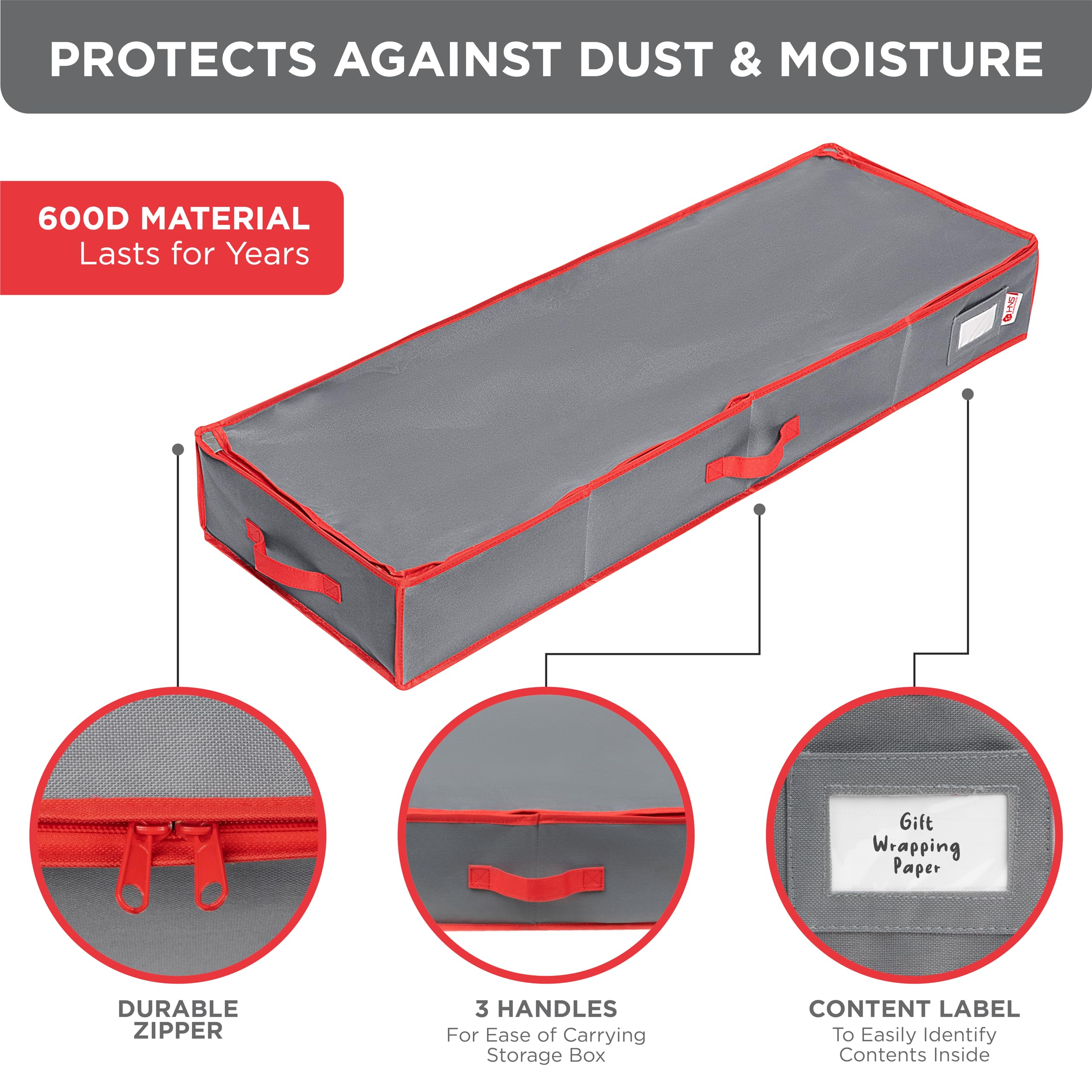 HOLDN’ STORAGE side profile showing structured sides for protection benefit