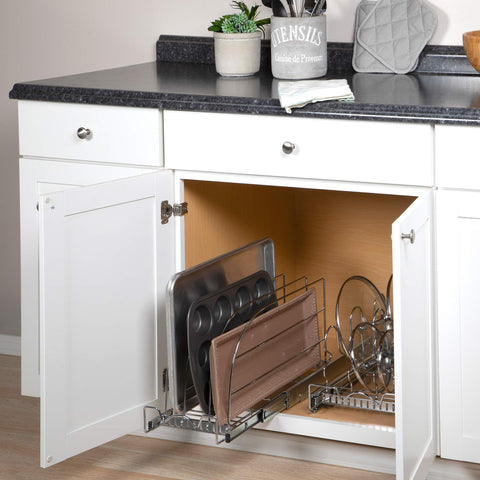 HOLDN’ STORAGE bottom stabilizer detail preventing jams and ensuring stable movement