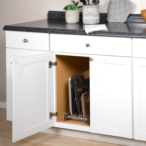 HOLDN’ STORAGE in a kitchen lifestyle scene making everyday baking tools instantly accessible