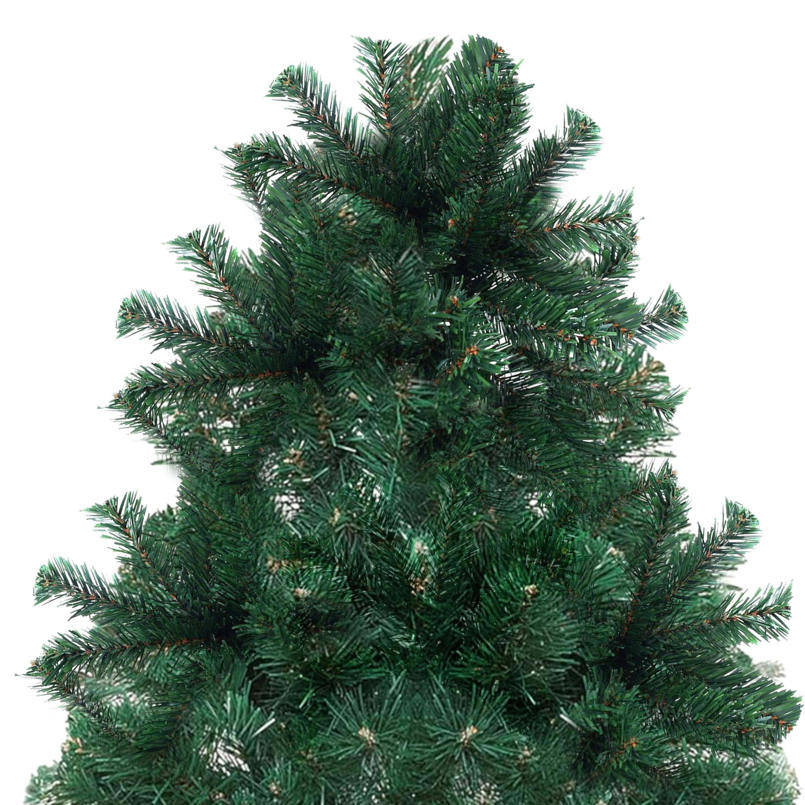 Holiday Essence tree beside chair demonstrating true 4ft scale advantage