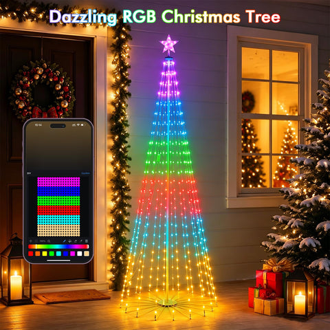 HOLILLUMA close-up of RGBW LED beads showing precise color detail benefit