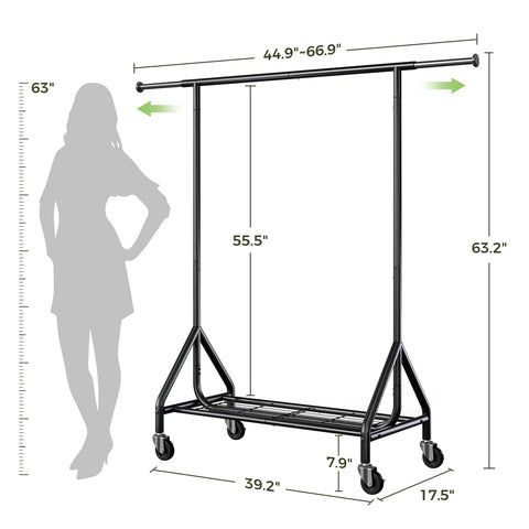 Holiwei scale comparison with garments showing real-world capacity and space efficiency