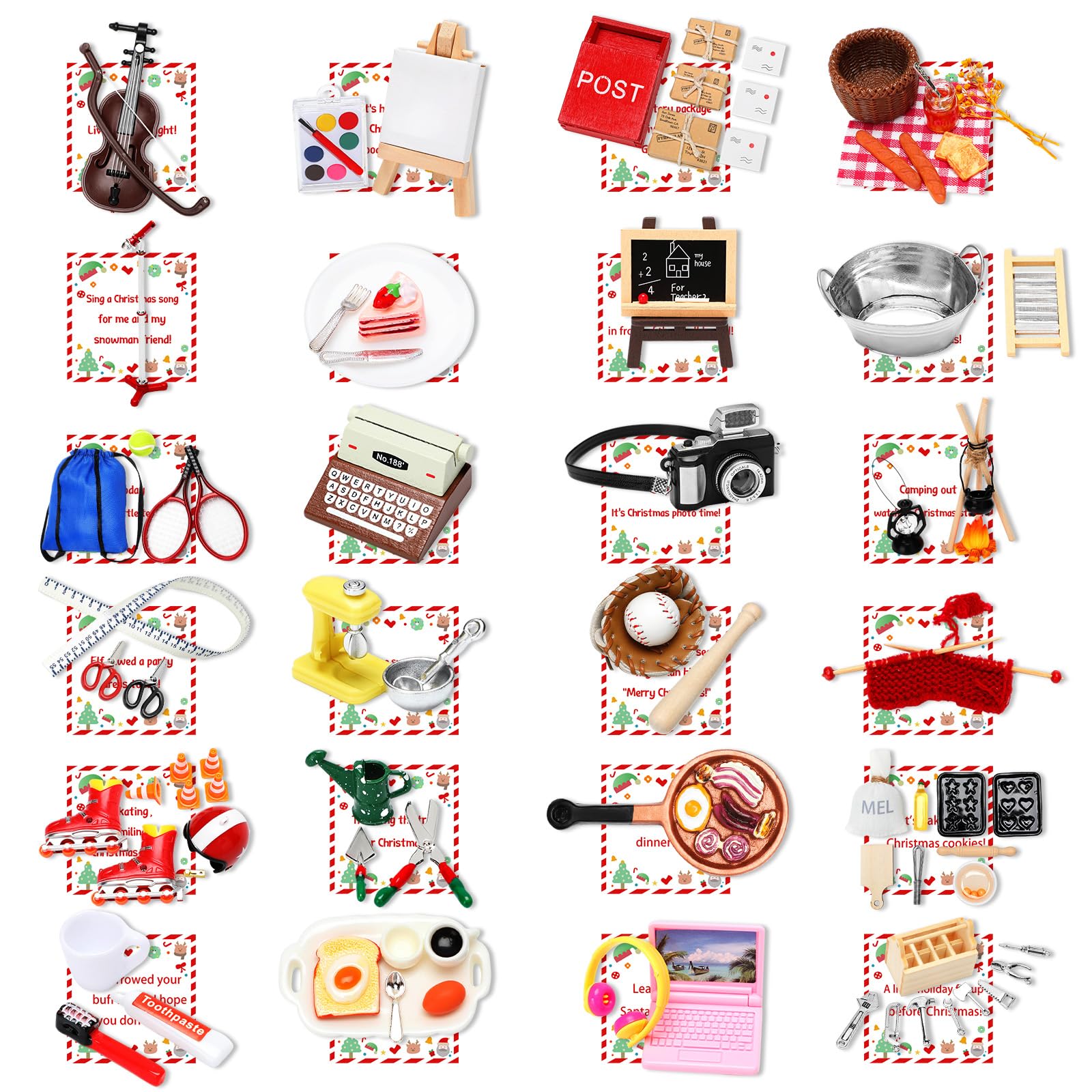 Hollowfly front packaging showing boxed 24-day calendar and numbered doors, ideal for gifting