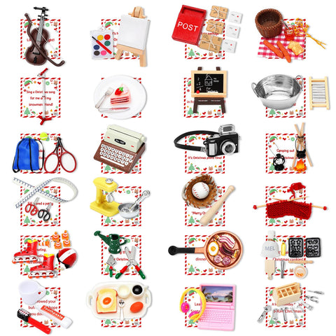 Hollowfly front packaging showing boxed 24-day calendar and numbered doors, ideal for gifting