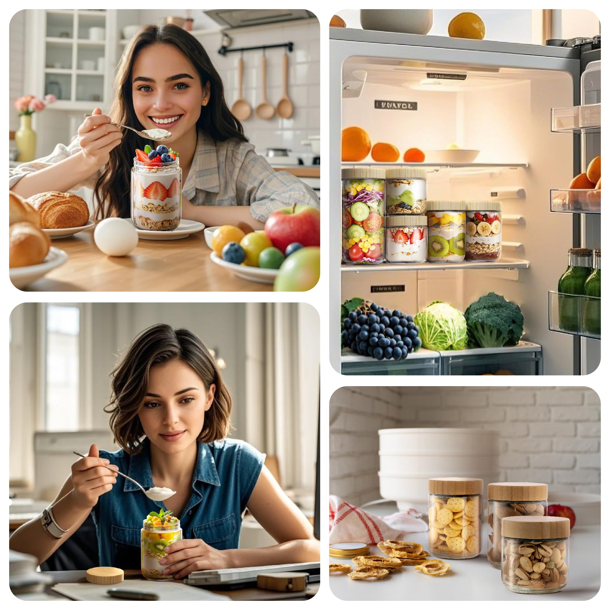 HomArtist jars styled on kitchen counter showing aesthetic and functional benefit