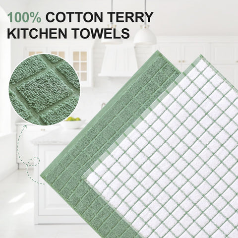 Homaxy close-up of terry cotton loops highlighting absorbent texture benefit