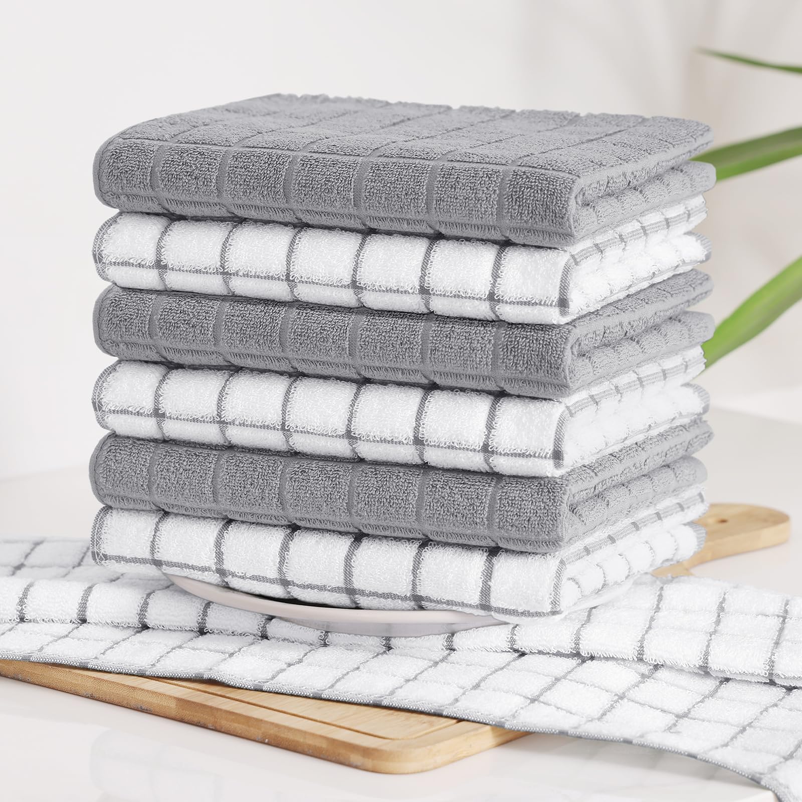 Homaxy wet towel absorbing spill quickly, effective liquid pickup
