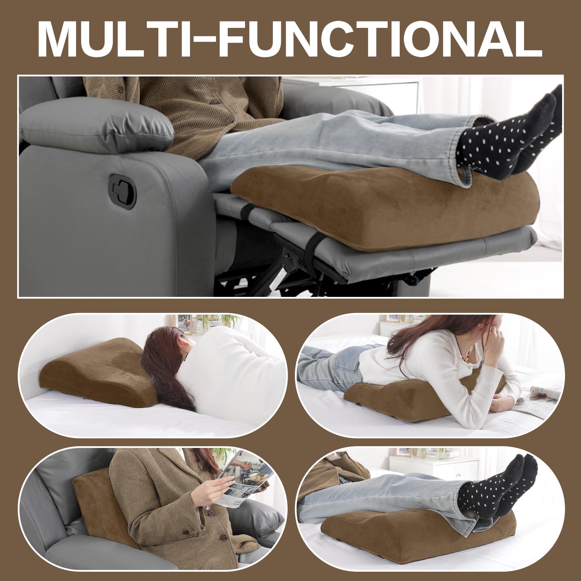 HOMBYS used as lumbar support on sofa providing back comfort and posture help