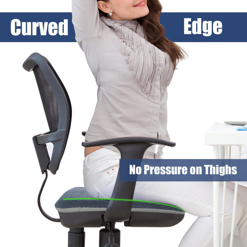 HOMBYS cushion on office chair offering ergonomic support during work