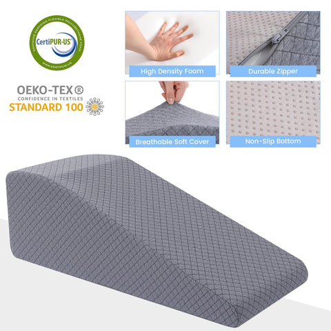 HOMBYS wedge beside ruler for clear size and scale reference