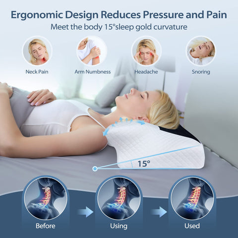 HOMCA dual-height sides display offering personalized neck elevation