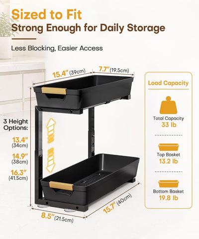 Homde suction cups on base preventing shift during pull-out use