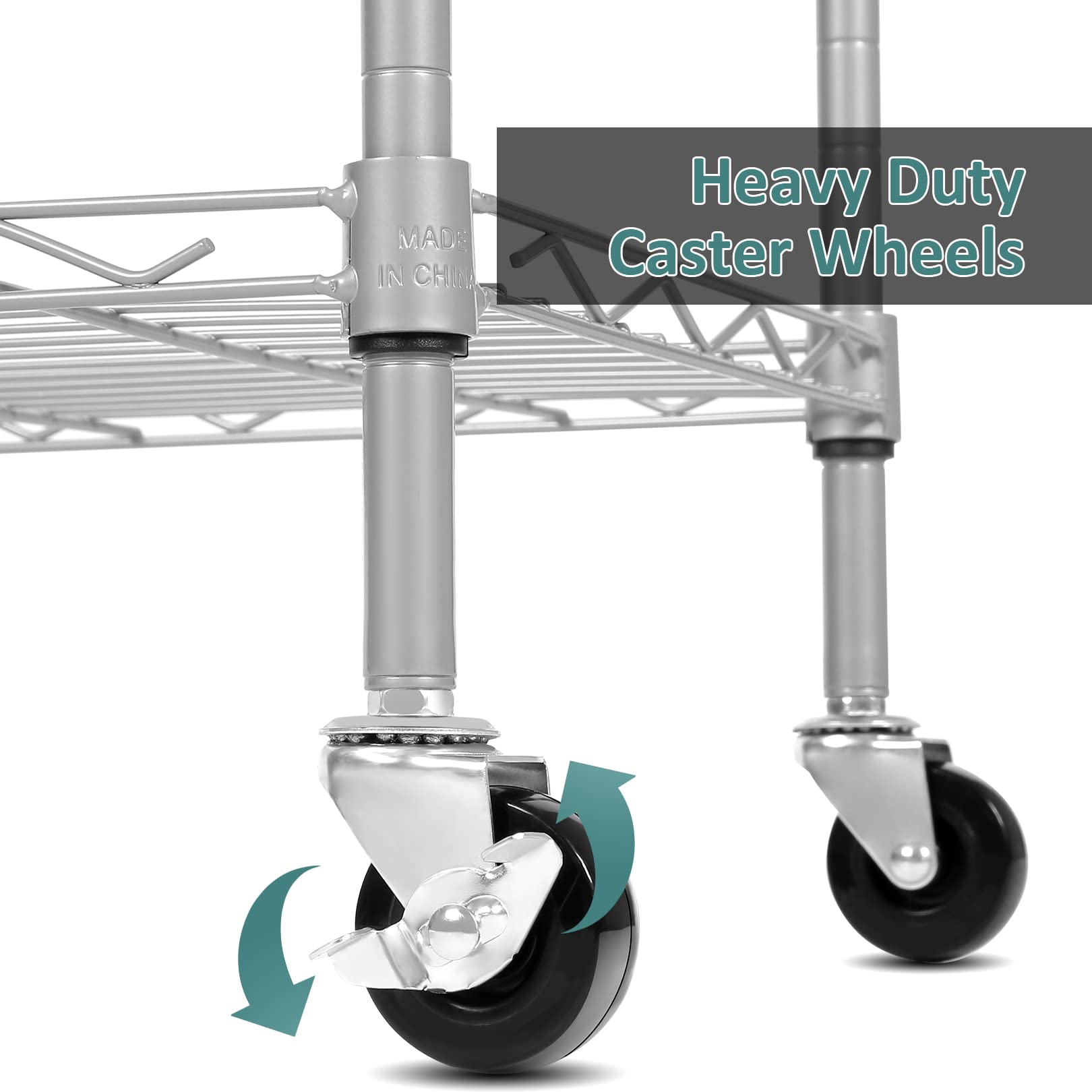 Homdox next to storage bins showing footprint scale and high capacity benefit