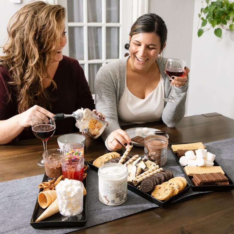 Home Beets stacked platters showing compact storage and space-saving benefit