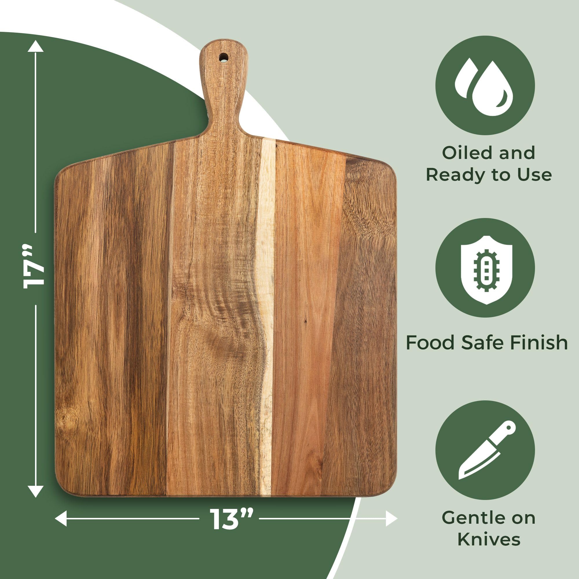 Home Beets wood grain detail highlighting rich acacia pattern and durability