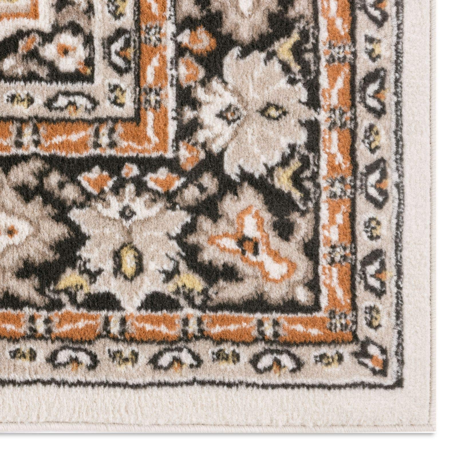 Home Dynamix rug placed in living room showing scale with furniture and cozy feel