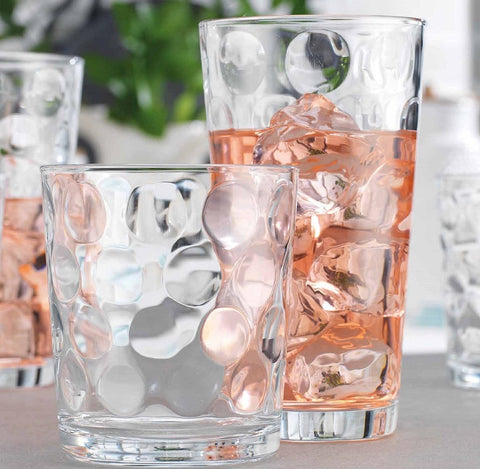 Home Essentials & Beyond 17 oz highball glass front view highlighting tall silhouette