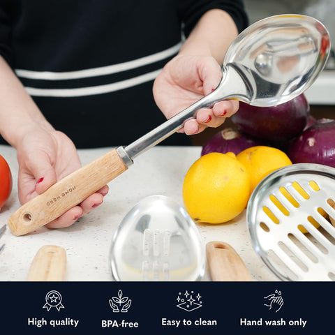 Home Hero utensil holder drainage holes keeping tools dry and countertop tidy