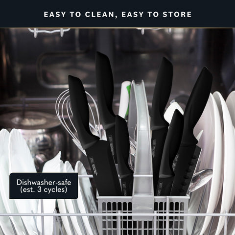 Home Hero protective sheath on blade safeguarding sharpness