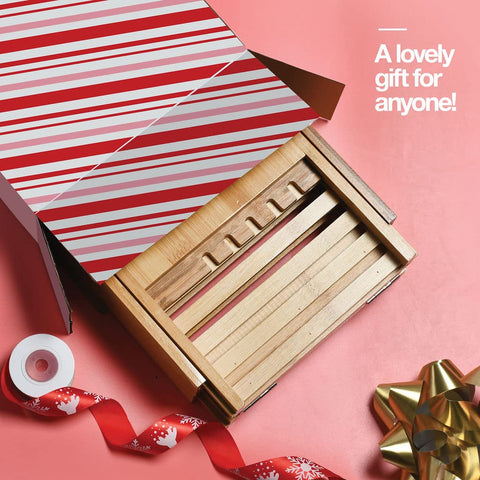 HOME IT close-up of bamboo grain finish showcasing water-resistant smooth texture