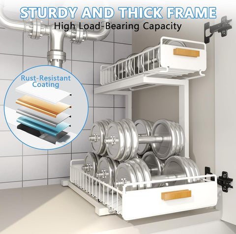 HOMEBOSILY rust-resistant metal finish close detail for long-lasting durability
