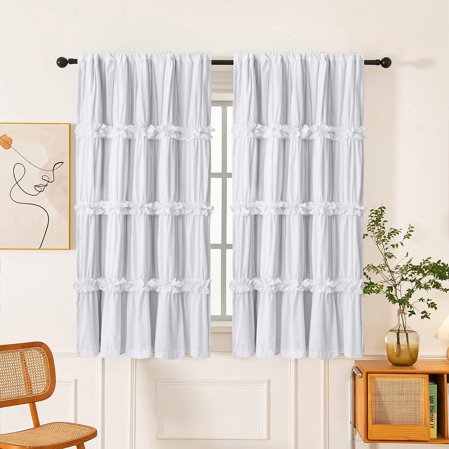 Homechoice Decor front view of paired panels for elegant room darkening