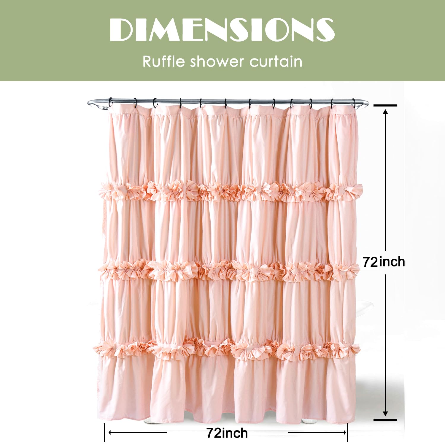 Homechoice Decor folded curtain in packaging showing included single panel and label