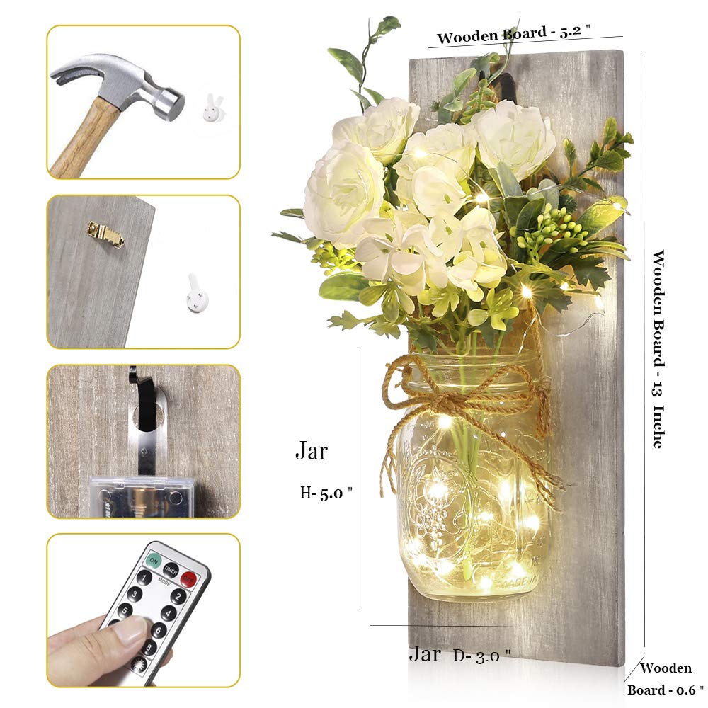 Homecor sconces lit at night casting warm ambient light for relaxing atmosphere